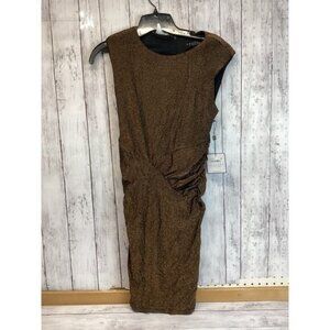 Blokecore gorpcore nostalgia earthy artisanal Laundry ByShelli Segal Dress Sz 4